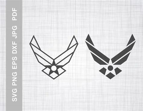 United States Air Force Logo Svg Usa Air Force Us Air Force Air Force American Logo Template Svg