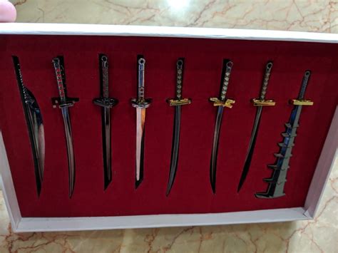 Bleach Sword Zanpakuto Set Hobbies And Toys Toys And Games On Carousell