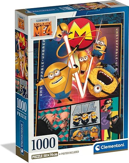 Clementoni Jigsaw Collection Despicable Me Pieces Poster