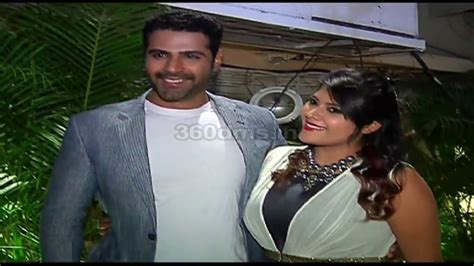 Sharad Malhotrakratika Sengar With Kasam Tere Pyaar Ki Team At Aditi