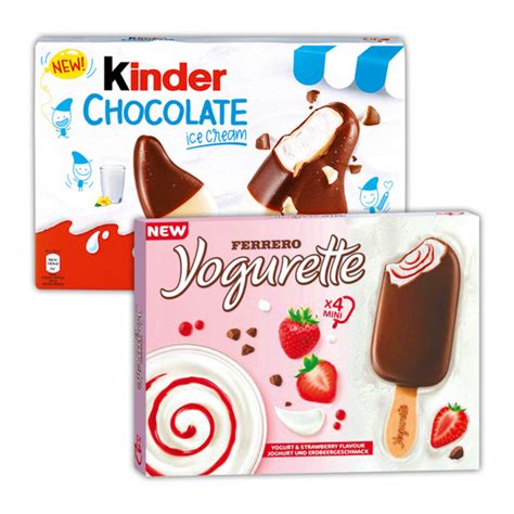 Ferrero Kinder Schokolade Eis Yogurette Eis Von Norma Ansehen