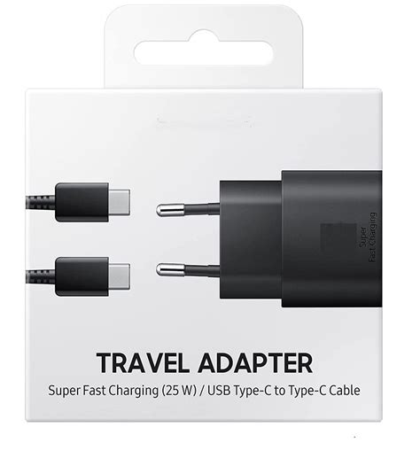 Original Cargador Tipo C Europeo W Super Fast Charging Adaptador