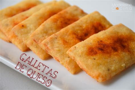 Galletas De Queso Madeleine Cocina