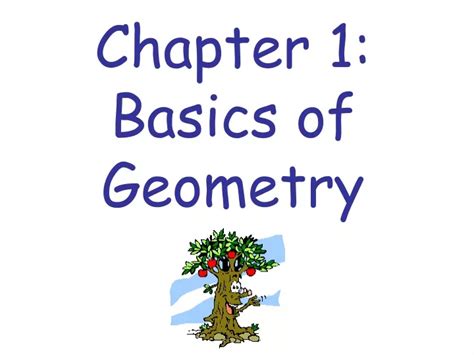 Ppt Chapter 1 Basics Of Geometry Powerpoint Presentation Free