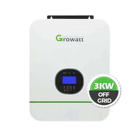 Wholesale Growatt Spf 3000tl Lvm 24p Solar Inverter 3kw Single Phrase Mppt Inverter Pure Sine