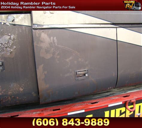 Rv Exterior Body Panels 2004 Holiday Rambler Navigator Parts For Sale Holiday Rambler Parts