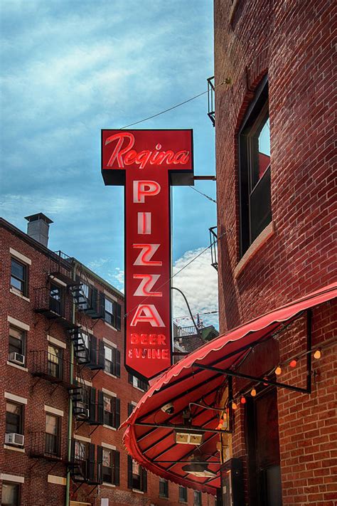 Regina Pizza Boston North End Photograph by Joann Vitali | Fine Art America