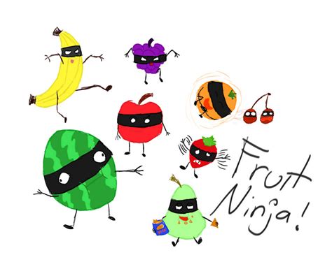 Fruit Ninja by Nibyssin on DeviantArt