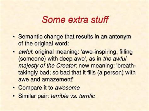 extra stuff powerpoint    id