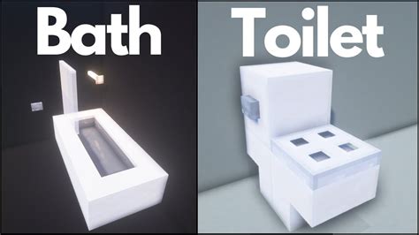 How To Make A Toilet In Minecraft Java Edition - BEST HOME DESIGN IDEAS