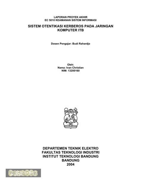 PDF Ivan Christian Report PDF FileLAPORAN PROYEK AKHIR Umum