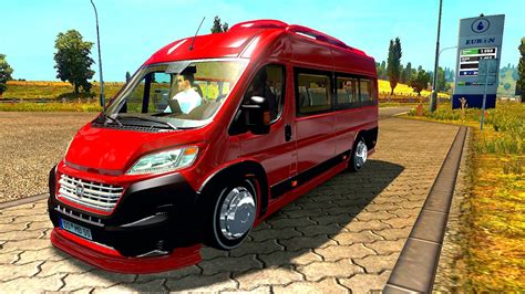 New Fiat Ducato Maxi Ets Euro Truck Simulator Youtube