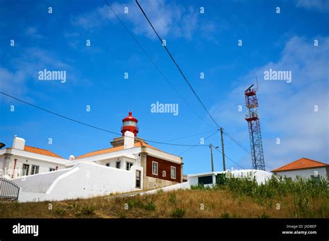 Roca Cape Lighthouse - Cabo Da Roca, Portugal Stock Photo - Alamy