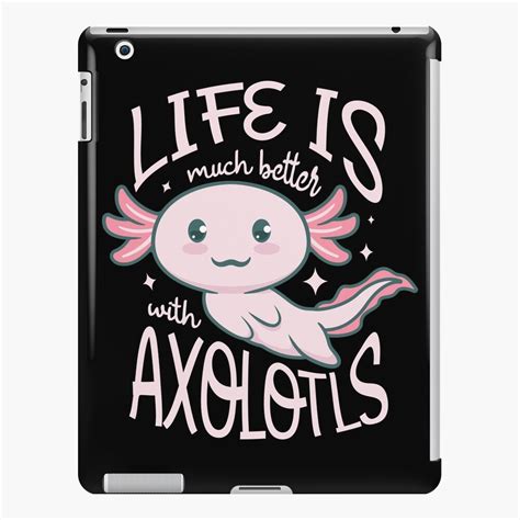 Axolotls Design For A Axolotl Fan Ipad Case Skin By Thadesign