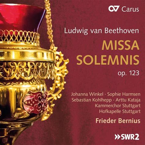 Beethoven Missa Solemnis Op 123 Hofkapelle Stuttgart CD Album