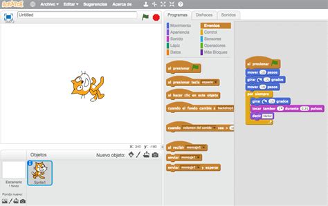 Crear Con C Digo Scratch C Tedra Telef Nica Uoc