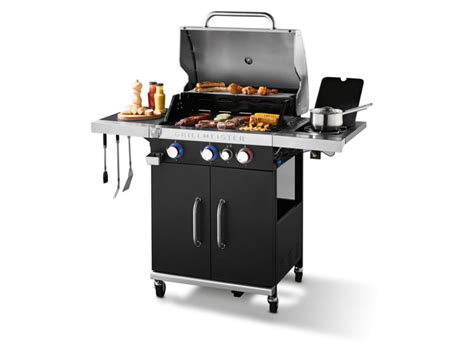 Grillmeister Gasgrill 3plus1 Brenner 14 4 Kw Von Lidl Ansehen