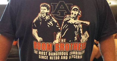 ‘boom Brothers T Shirt Auburn Shirts Auburn Football Auburn