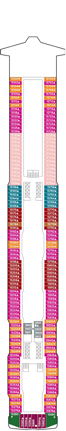 Norwegian Escape Deck Plan And Cabin Plan