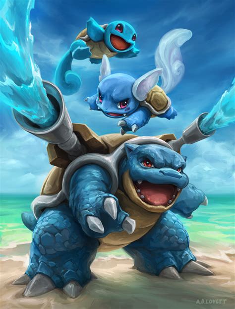 Artstation Squirtle