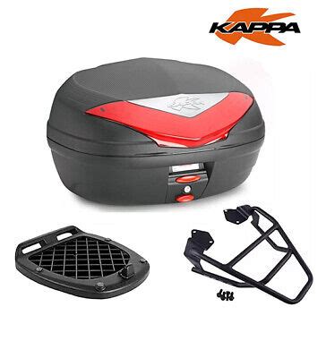 Kappa Set Topcase Koffer Schwarz Lt K N Platte Piaggio Liberty