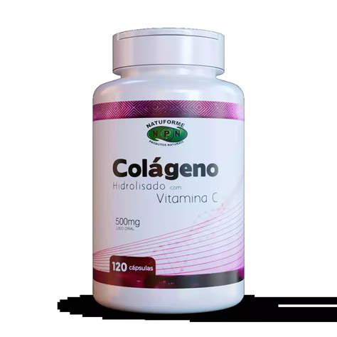 Col Geno Hidrolisado Vitamina C C Psulas Mg Natuforme