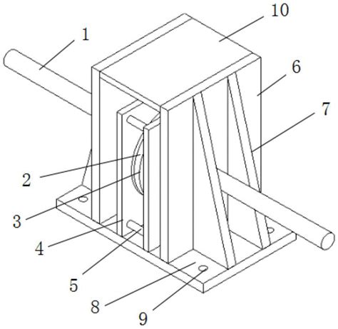 一种旋转质量摩擦阻尼器的制作方法 2