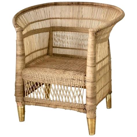 Handwoven Cane Malawi Chair At 1stdibs