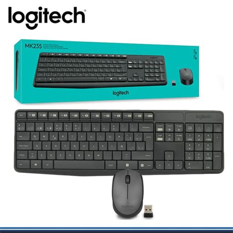 Teclado Y Mouse Inalámbricos Español Logitech MK235