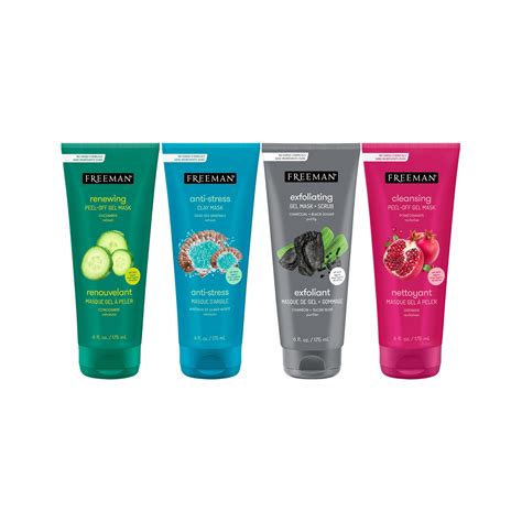 Freeman Facial Mask Variety Bundle Renewing Cleansing Skincare Anti