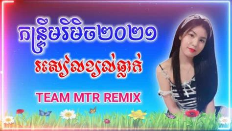 Remix New Tik Tok 🥰 ពិរោះៗ 😍🥰 ល្បីៗ 😍🥰🥰 Tnaot