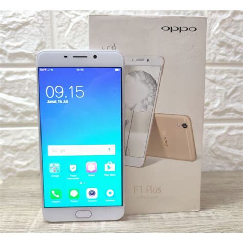 Jual Oppo F Plus Ram Gb Rom Gb Second Fullset Shopee Indonesia