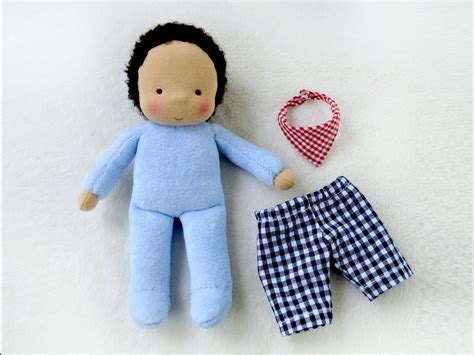 Diy Waldorf Pocket Doll Inch Cm Tall Pdf Sewing Etsy Uk