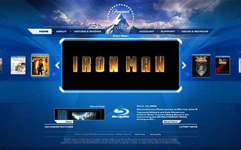 Paramount Blu-Ray | Behance