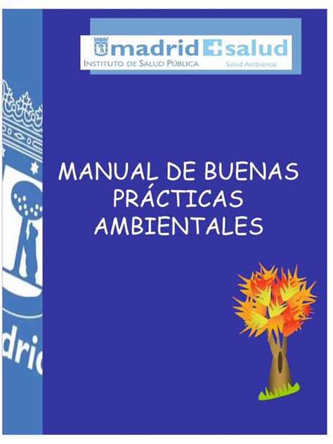 PDF MANUAL DE BUENAS PRÁCTICAS AMBIENTALES 5 Manual de Buenas