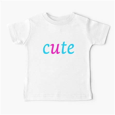 "Cute" Baby T-Shirt by Artstastic | Redbubble