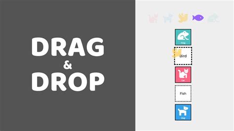 Html Drag And Drop Api Youtube