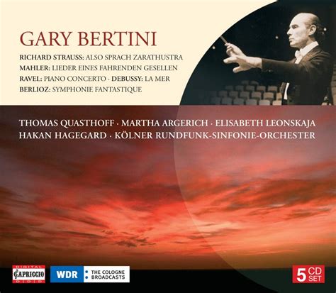 Gary Bertini Martha Argerich Quasthoff Argerich Leonskaja Kölner