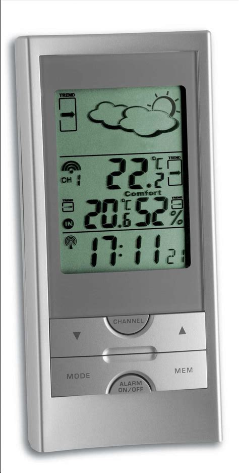 Satellitengestützte Funk Wetterstation ALLERGO XXL TFA Dostmann