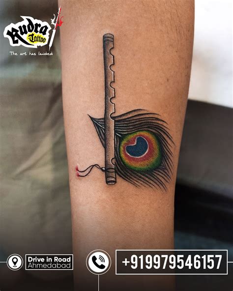 Details 70 Peacock Feather Flute Tattoo Designs Best In Coedo Vn