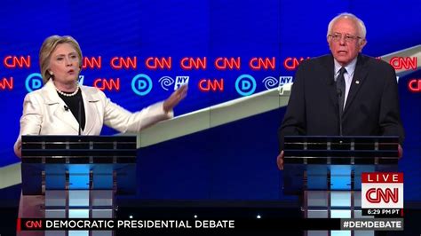 Wolf Blitzer Scolds Clinton And Sanders If You Scream At Each Other