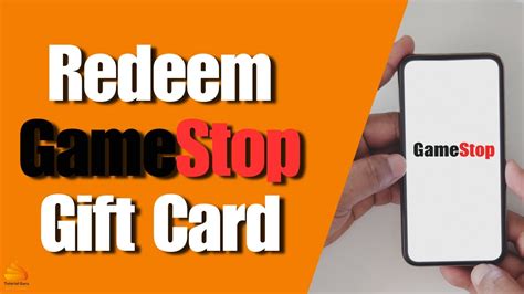 How To Redeem Gamestop Gift Card Youtube