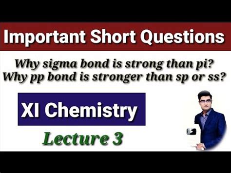 Why Sigma Bond Is Stronger Than Pi Why Pp Bond Is Stronger Than Sp Or