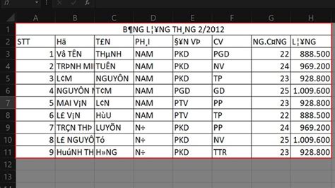 Hướng dẫn cách sửa lỗi cách sửa lỗi phông chữ trong excel 2016 cho