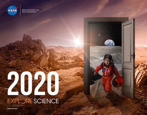 2020 NASA Science Calendar on Behance