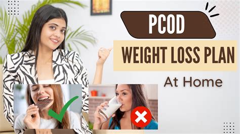 Pcod Weight Loss Plan At Home Diet And Exercise How To Reverse Pcod Somya Luhadia Youtube