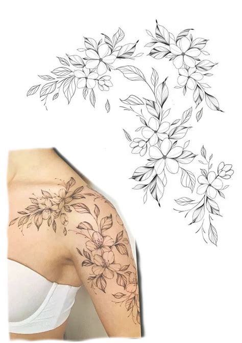 Pin By Maykol Rojas On Cosas Que Comprar Floral Tattoo Shoulder