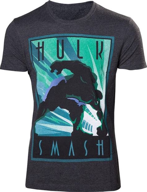 Marvel Hulk Smash Mens T Shirt L