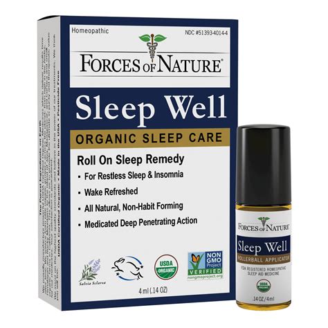 Roll On Natural Sleep Aid | Topical Sleep Aid – Forces of Nature Medicine