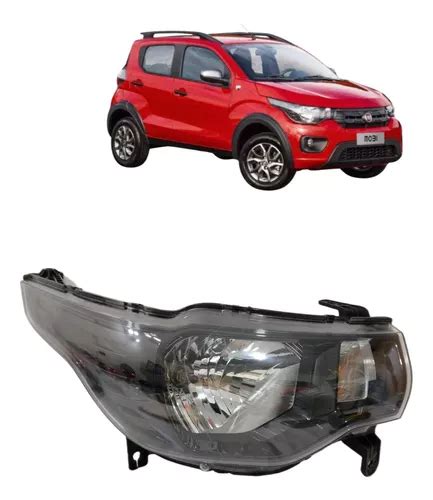 Farol Direito Fiat Mobi 2017 2018 2019 2020 2021 2022 2023 MercadoLivre